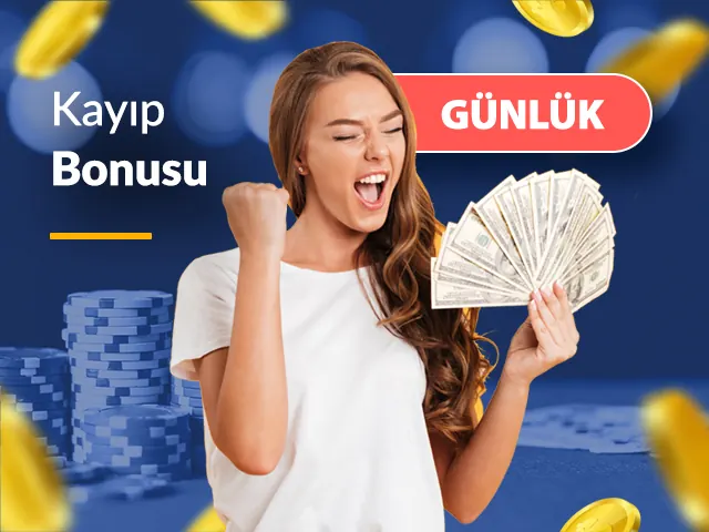 %10 günlük kayıp bonusu