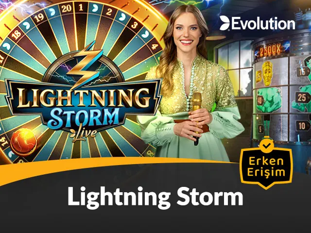 Evolution Lightning Storm canlı oyunu
