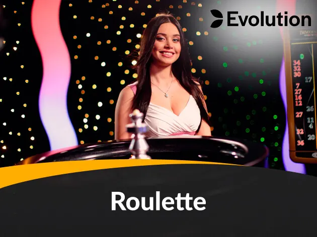 Evolution Roulette canlı rulet masası